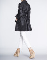 Black tech flowing trench 