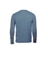 Blue wool/cashmere pullover