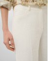 Pantalón cuatro bolsillos jacquard de ... | Roberto Verino
