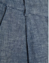 Pantalón bermuda larga cinco bolsillos lino ... | Roberto Verino