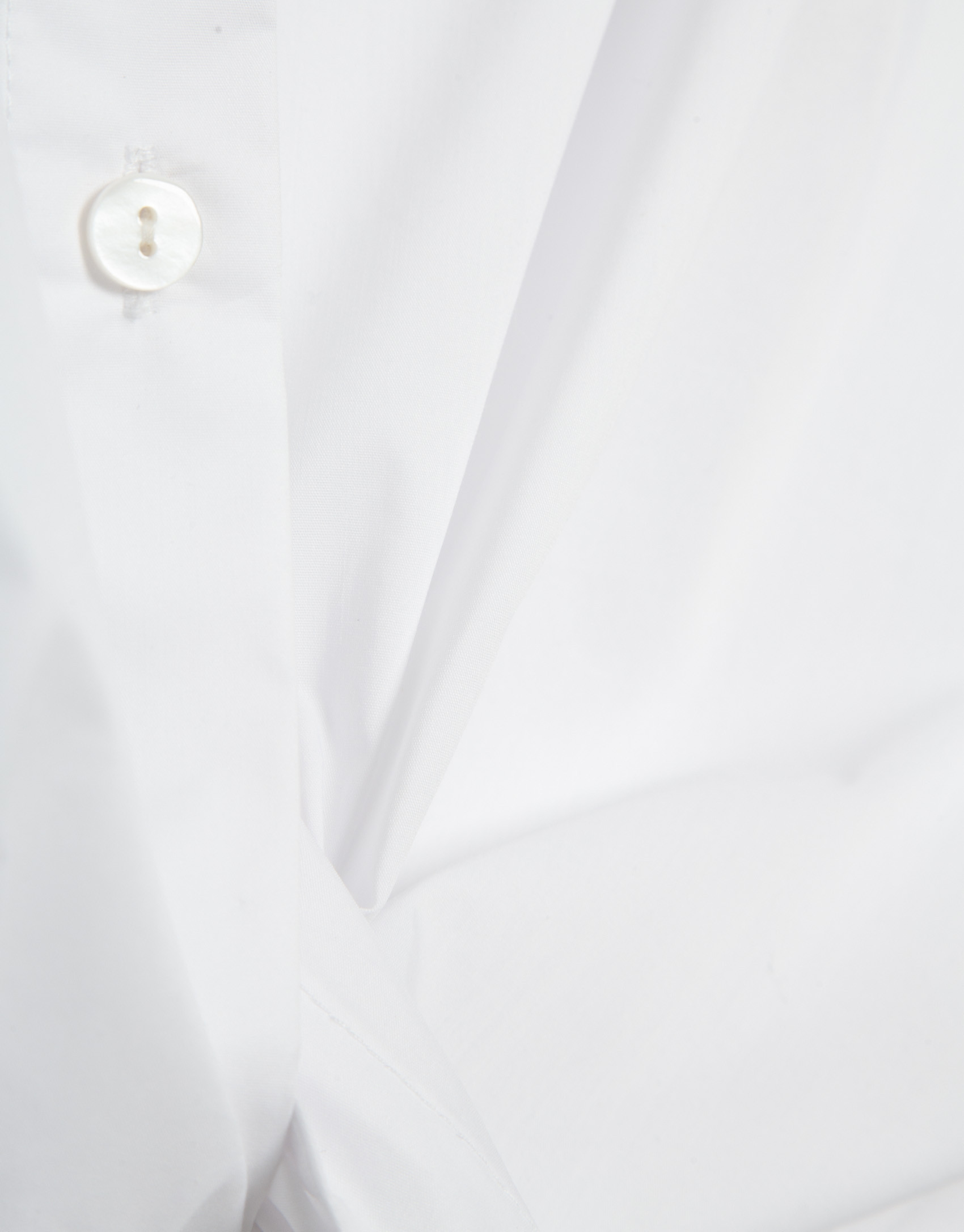 White long-sleeved knotted shirt - Woman | Roberto Verino
