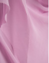 Vestido largo tirantes rosa con gasa en sisas | Roberto Verino