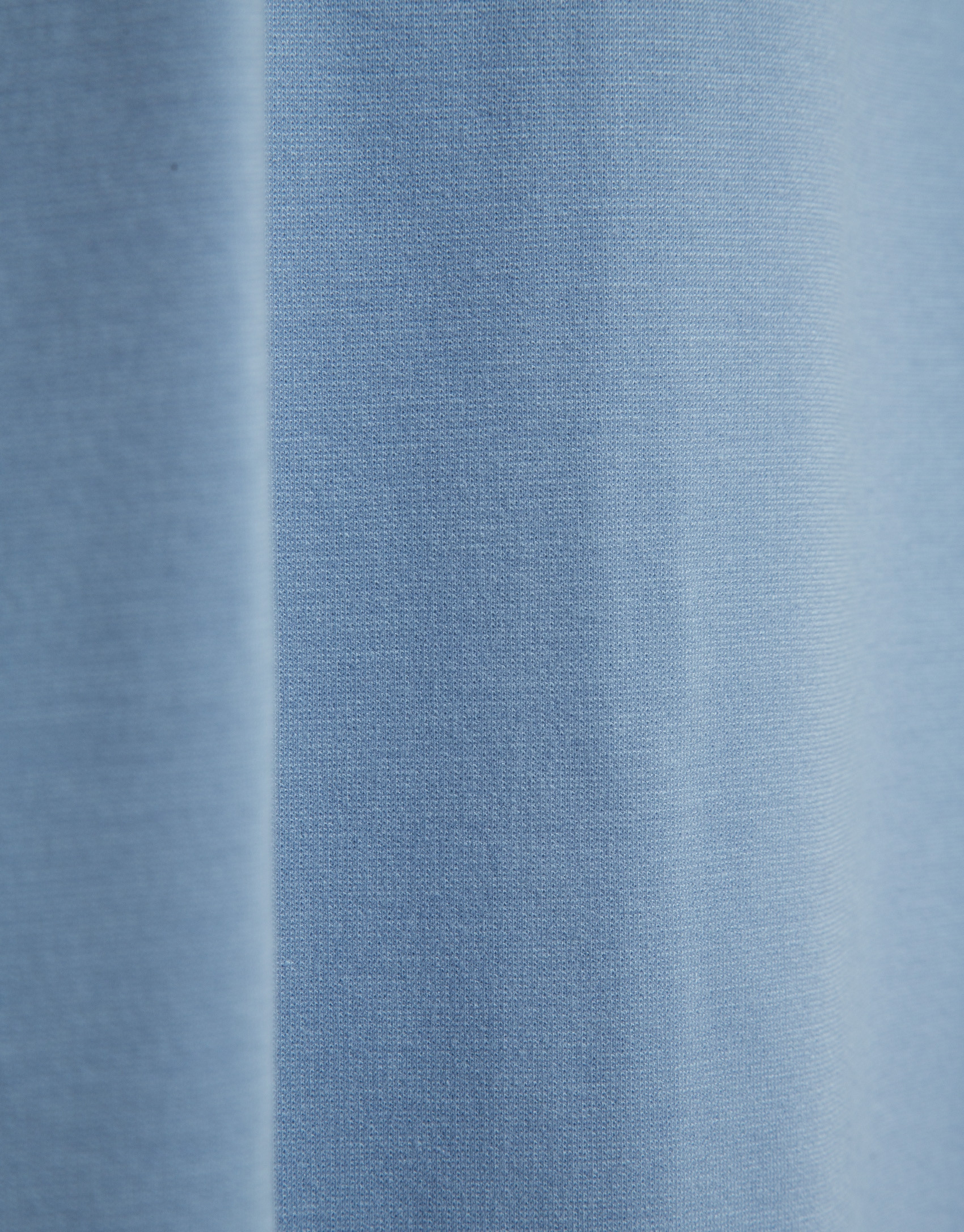 Long-sleeved blue stretch knit dress - Woman | Roberto Verino