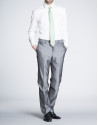 Plain white dress shirt 