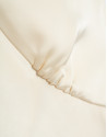 Vestido lencero de tirantes beige - Mujer | Roberto Verino
