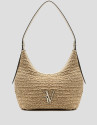 Bolso de hombro Jimena Hobo crudo - Mujer | Roberto Verino