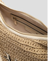 Bolso de hombro Jimena Hobo crudo - Mujer | Roberto Verino