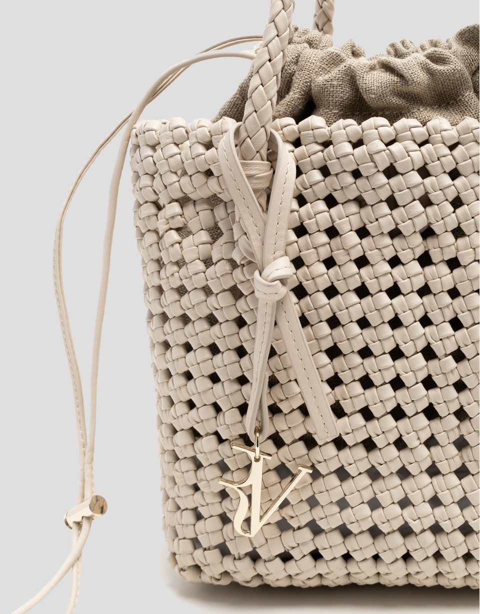 Bolso de hombro Paola Mini Shopper piel ... | Roberto Verino