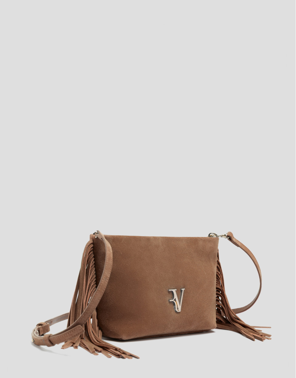 Bolso bandolera Cleo ante cámel - Mujer | Roberto Verino
