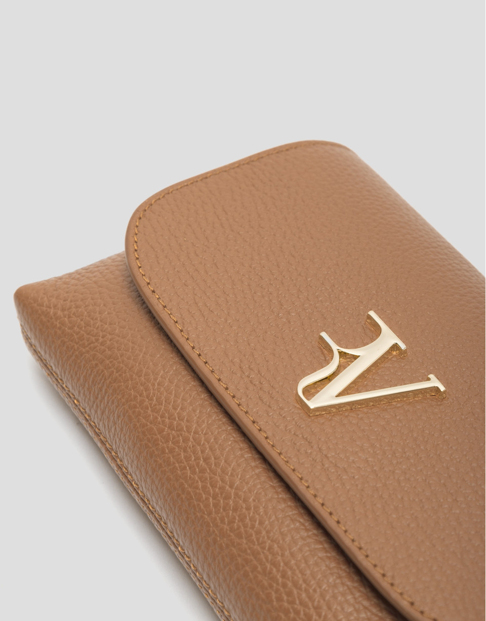 Rita handbag in camel leather - Woman - SS2026 | Roberto Verino