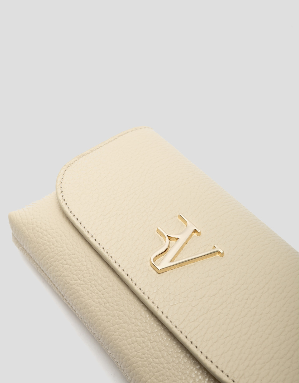 Bolso de mano Rita piel beige - Mujer - PV2026 | Roberto Verino
