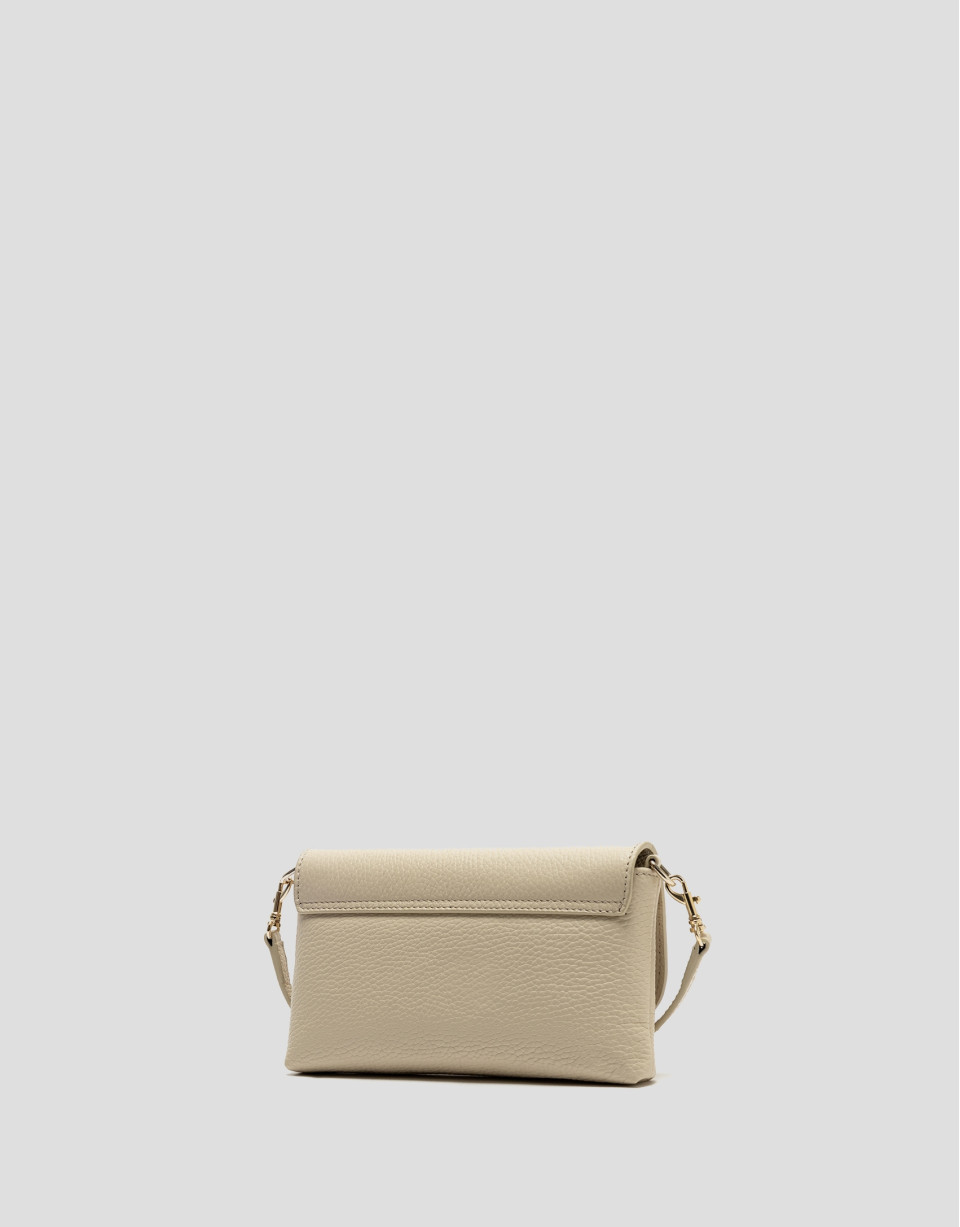 Bolso de mano Rita piel beige - Mujer - PV2026 | Roberto Verino
