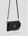 Bolso de mano Rita piel negro - Mujer - PV2026 | Roberto Verino