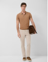 Pantalón chino tintado beige - Hombre - PV2026 | Roberto Verino