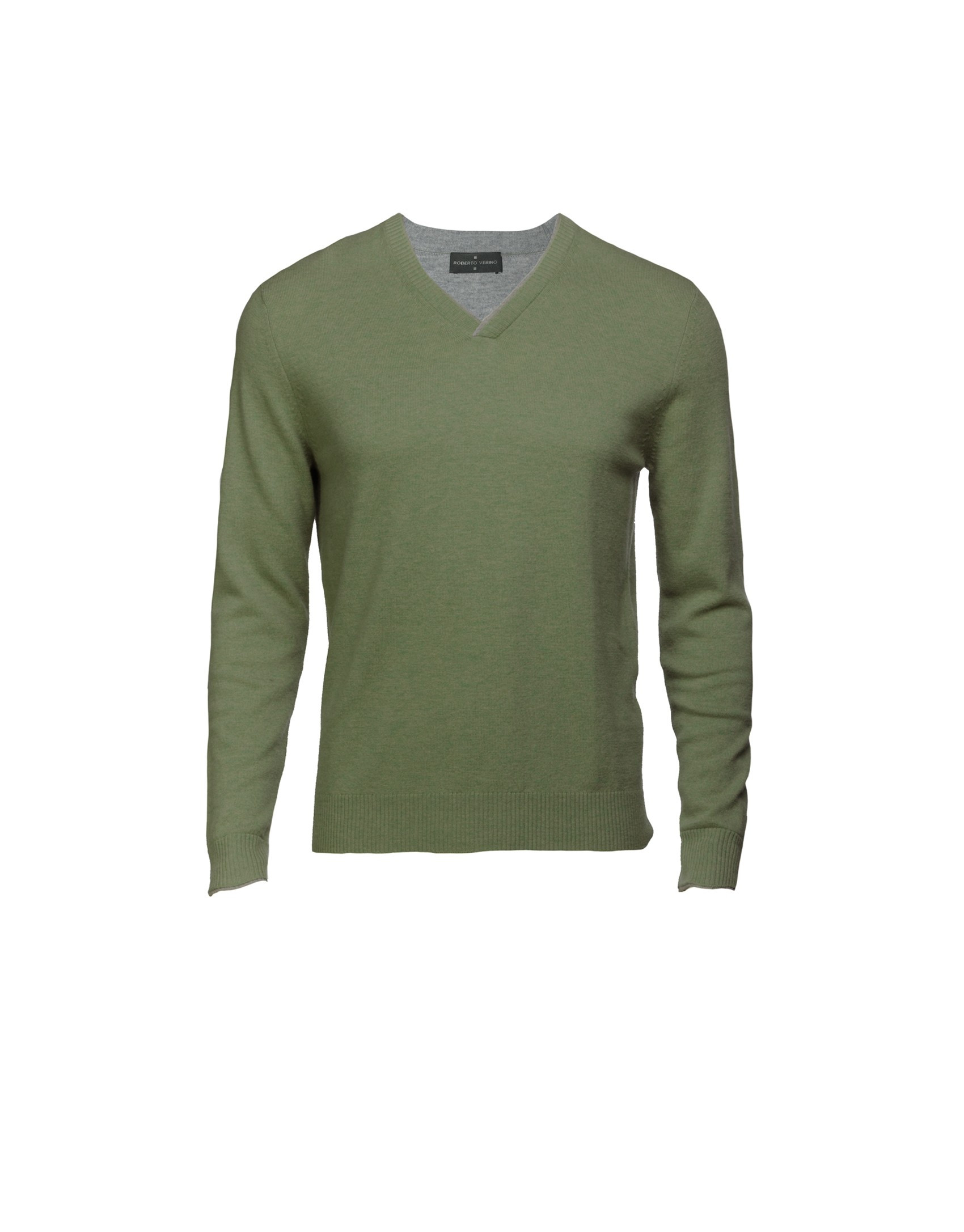 Jersey lana y cashmere verde