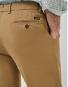 Pantalón chino tintado camel - Hombre - PV2026 | Roberto Verino
