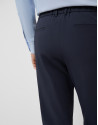 Navy blue technical separate trousers - Man | Roberto Verino