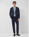 Navy blue technical separate trousers - Man | Roberto Verino