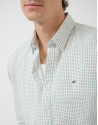 Camisa sport regular fit estampado ... | Roberto Verino