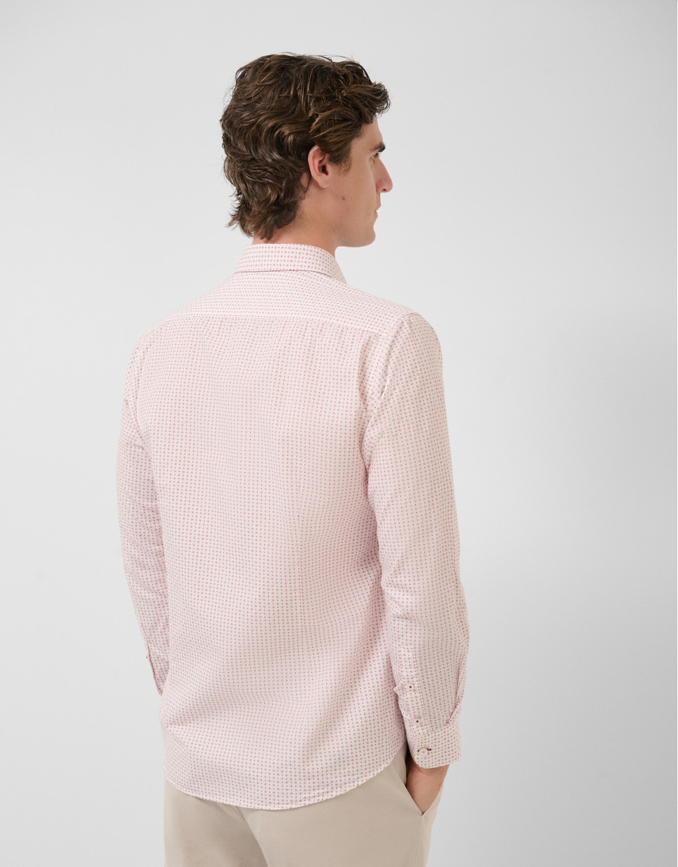 Camisa sport regular fit estampado ... | Roberto Verino