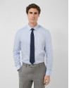 Camisa vestir rayas celeste/blanco - Hombre | Roberto Verino