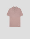 Polo tricotado lino rosa - Hombre - PV2026 | Roberto Verino