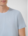 Light blue short-sleeved piqué T-shirt - Man | Roberto Verino