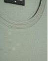 Camiseta manga corta piqué caqui claro | Roberto Verino