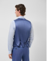 Chaleco de traje lana azul grisáceo - Hombre | Roberto Verino