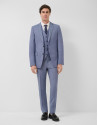 Traje half canvas slim fit ojo perdiz azul ... | Roberto Verino