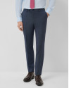 Traje half canvas slim fit falso liso marino | Roberto Verino