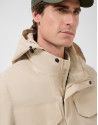 Parka larga color crudo - Hombre - PV2026 | Roberto Verino