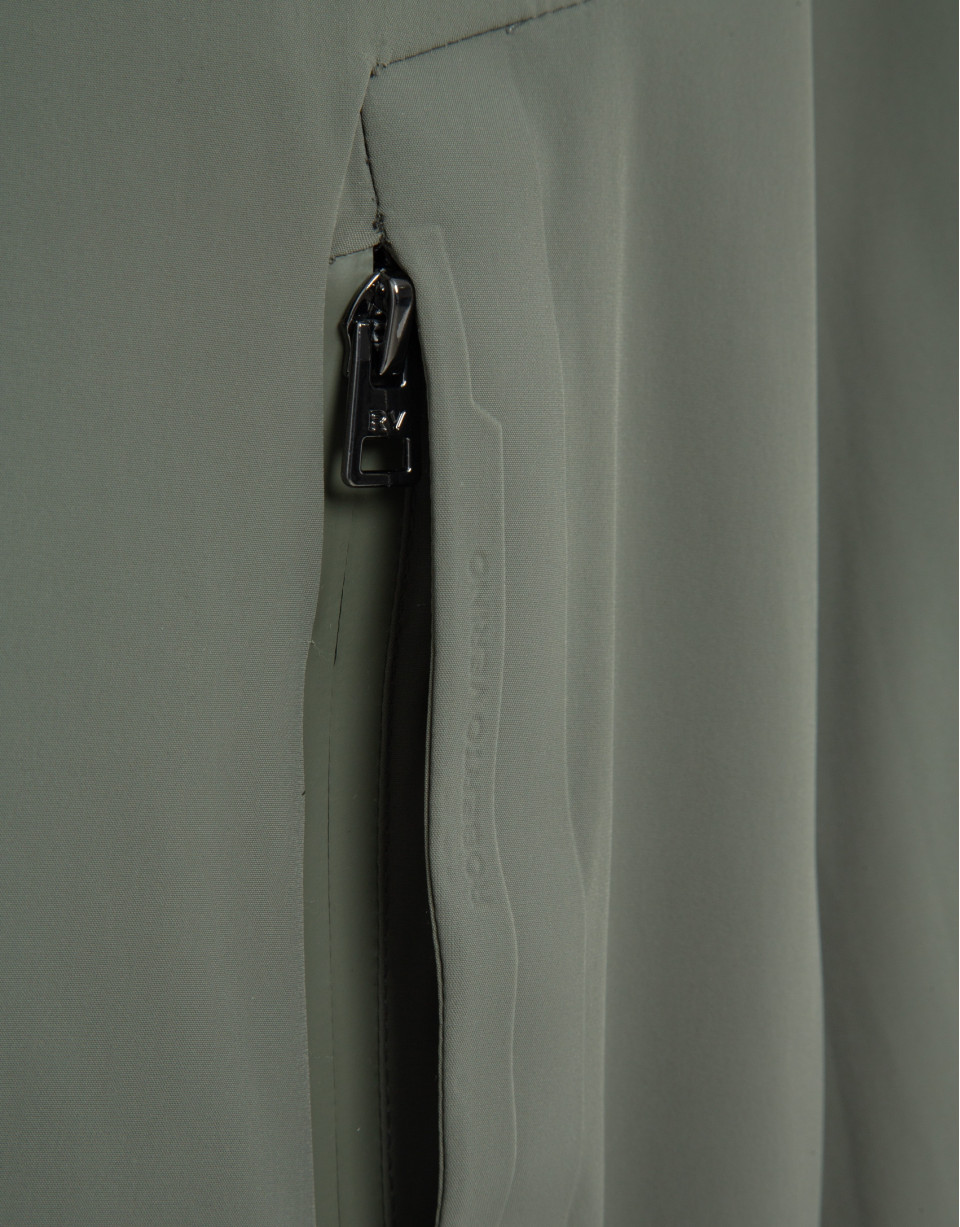 Reversible khaki/camel jacket - Man - SS2026 | Roberto Verino