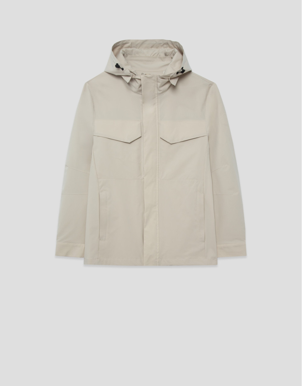 Parka larga color crudo - Hombre - PV2026 | Roberto Verino