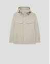 Long beige parka - Man - SS2026 | Roberto Verino