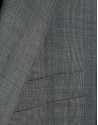 Traje half canvas slim fit cuadros tonos grises | Roberto Verino