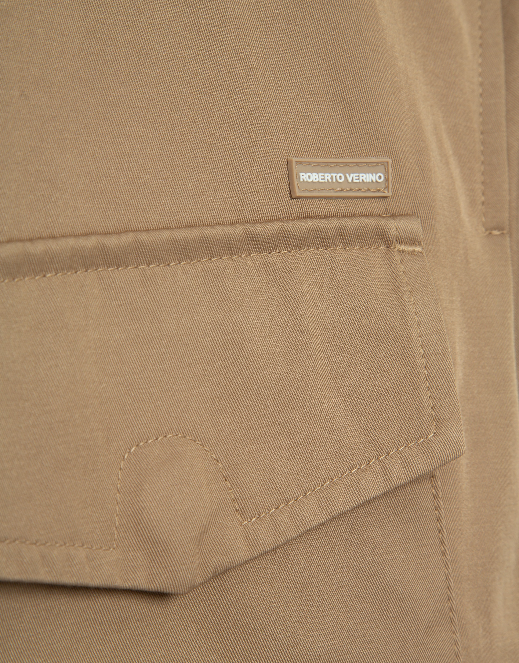 Camel four-pocket parka - Man - SS2026 | Roberto Verino