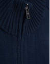 Navy zip-up jacket - Man - SS2026 | Roberto Verino