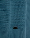 Jersey high twist estructura azul verdoso | Roberto Verino