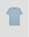 Light blue short-sleeved piqué T-shirt - Man | Roberto Verino