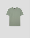 Light khaki short-sleeved piqué T-shirt - Man | Roberto Verino