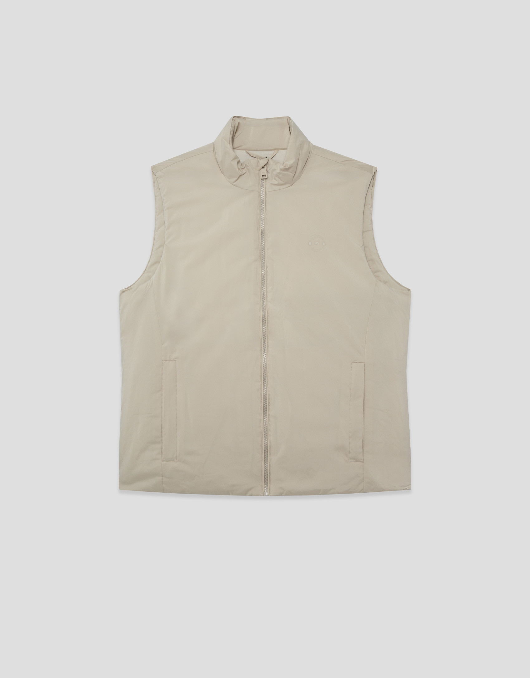 Ecru padded gilet - Man - SS2026 | Roberto Verino