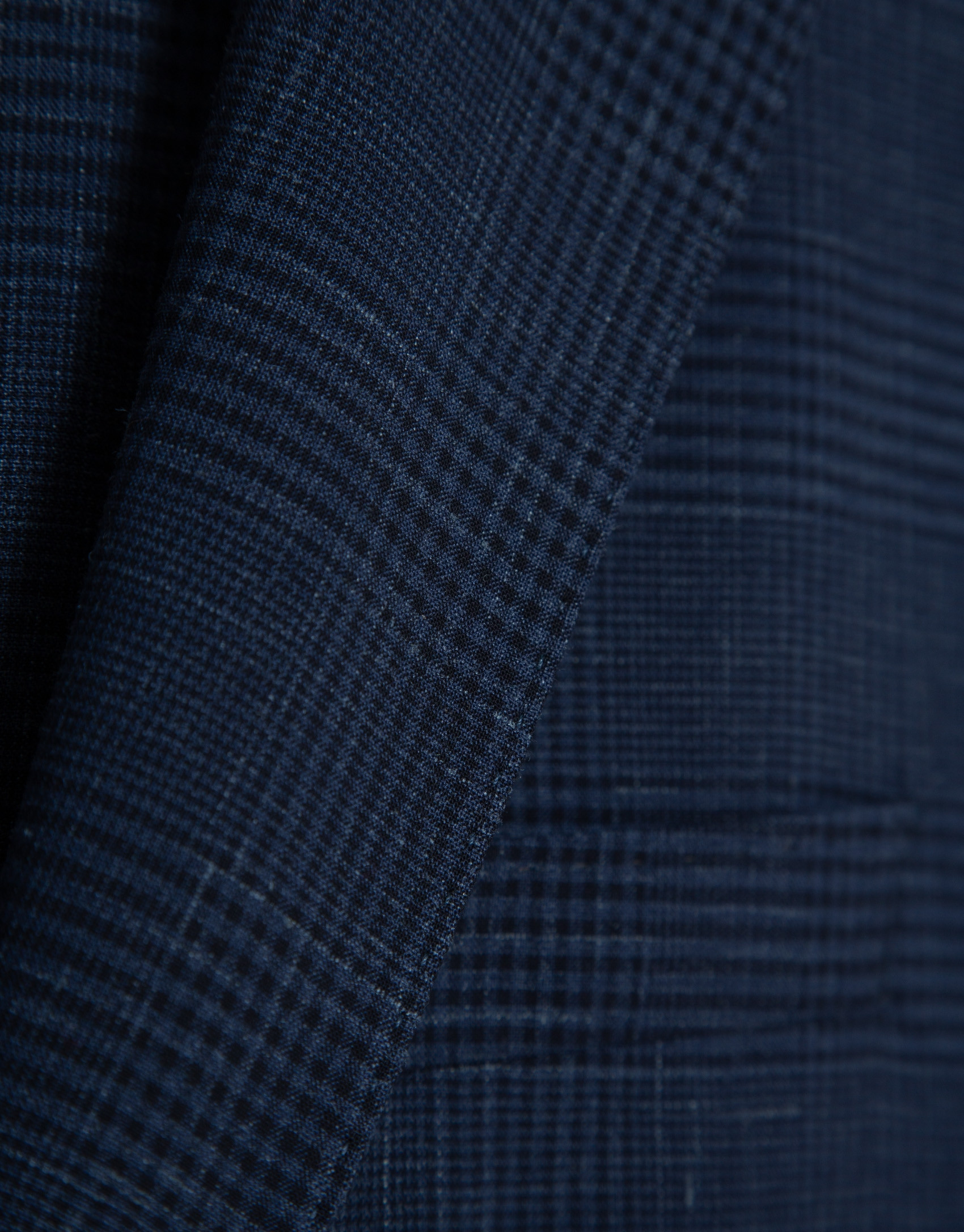 Blue checked blazer - Man - SS2026 | Roberto Verino