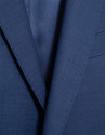 Traje half canvas slim fit liso azul grisáceo | Roberto Verino