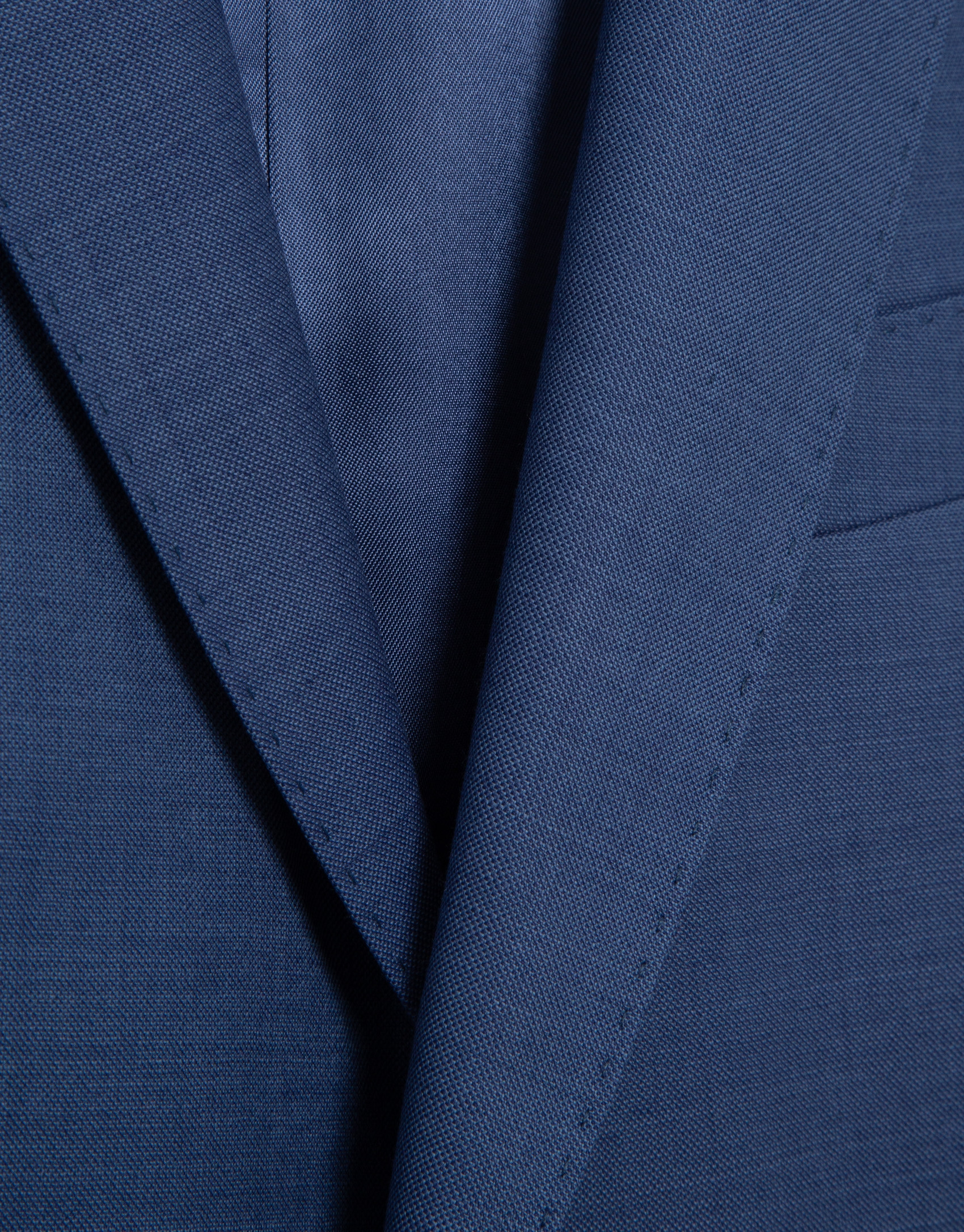 Traje half canvas slim fit liso azul grisáceo | Roberto Verino