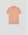 Polo piqué de manga corta naranja claro | Roberto Verino