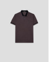 Polo jacquard mercerizado tricolor ... | Roberto Verino
