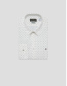 Camisa sport slim blanca estampado ... | Roberto Verino