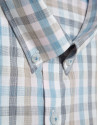 Regular fit multicoloured checked shirt - Man | Roberto Verino