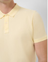 Polo piqué de manga corta amarillo claro | Roberto Verino